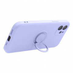 Apple iPhone 17 Pro Coque Silicone ring Violet (Violet)