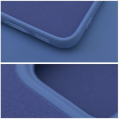 Apple iPhone 17 Pro Max Coque Silicone Élégant  Bleu