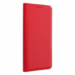 Motorola Moto E15 Portefeuilles Smart Case Book Rouge