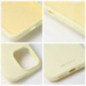 Apple iPhone 17 Pro Coque Roar Cloud-Skin Jaune clair