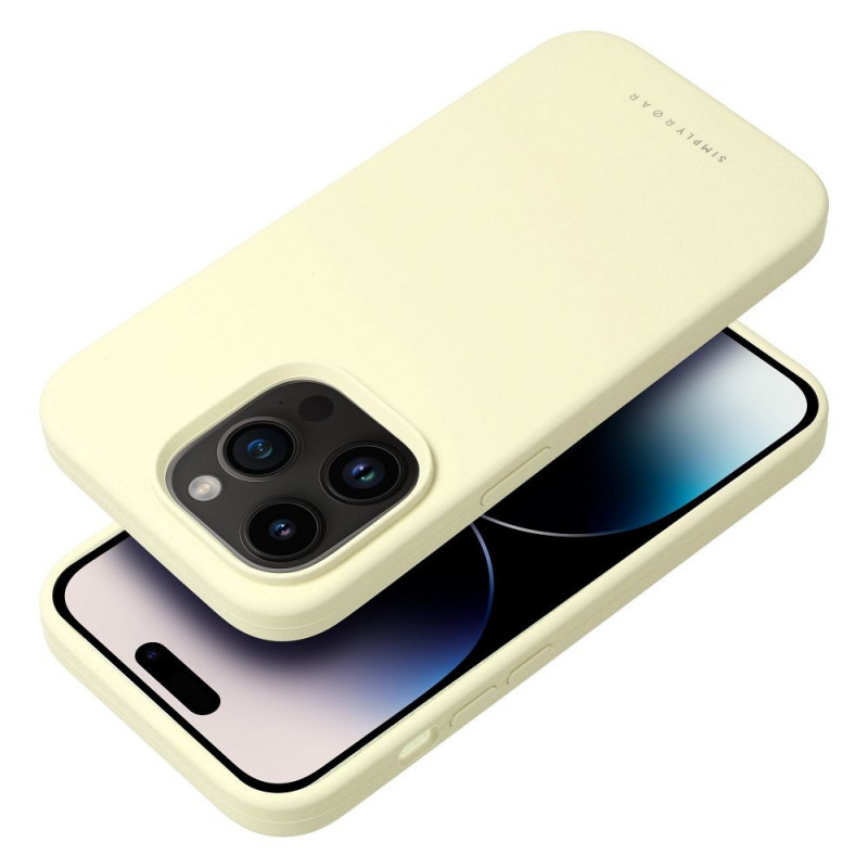 Apple iPhone 17 Air Coque Roar Cloud-Skin Jaune clair
