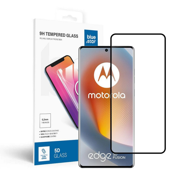 Motorola Edge 50 Verre trempé Blue Star 9H Transparent