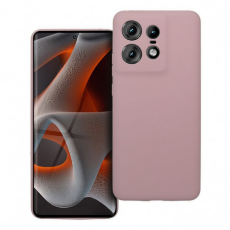 Motorola Edge 50 Coque Silicone 2mm Rose sable
