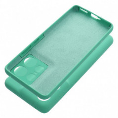 Motorola Edge 50 Coque Silicone 2mm Couleur menthe
