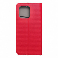 Motorola Edge 50 Neo Portefeuilles Smart Case Book Rouge
