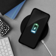 Samsung Galaxy S25 Edge Coque Silicone Élégant  Noir