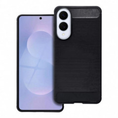 Samsung Galaxy S25 Edge Coque Carbon Élégant  Noir
