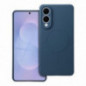 Samsung Galaxy S25 Edge Coque Silicone Mag Cover MagSAFE  Bleu