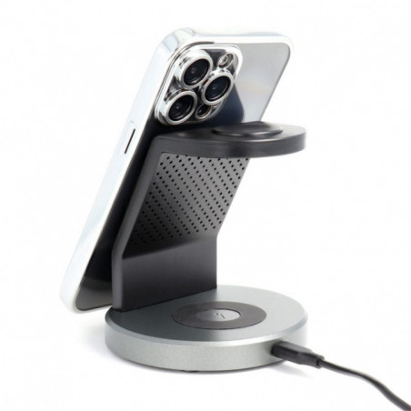 Samsung Galaxy S25 Edge Coque Electro Mag MagSAFE  Argenté