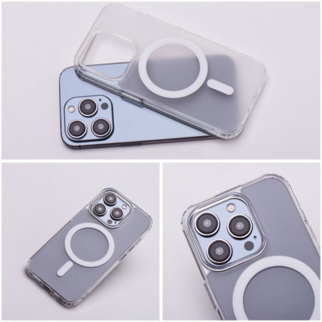 Samsung Galaxy S25 Edge Coque Frost Mag MagSAFE  Transparent