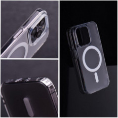 Samsung Galaxy S25 Edge Coque Frost Mag MagSAFE  Transparent