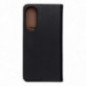 Samsung Galaxy S25 Edge Coque Leather Noir