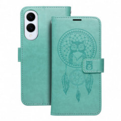 Samsung Galaxy S25 Edge Portefeuilles MEZZO Book Vert