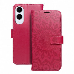 Samsung Galaxy S25 Edge Portefeuilles MEZZO Book Magenta