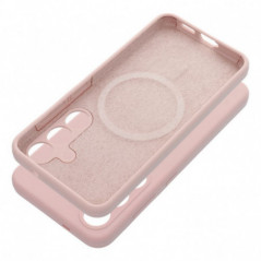 Samsung Galaxy S25 Edge Coque Silicone 2mm Rose sable