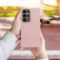 Samsung Galaxy S25 FE Coque FRAME Élégant  Rose poudré