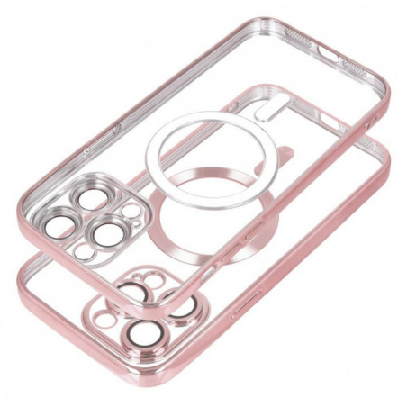 Samsung Galaxy S25 FE Coque Electro Mag MagSAFE  Or rose