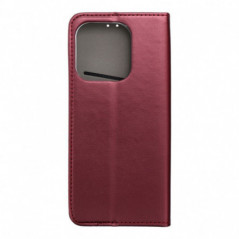 Honor 400 Lite Portefeuilles Smart Magneto book Bourgogne