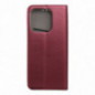 Honor 400 Lite Portefeuilles Smart Magneto book Bourgogne