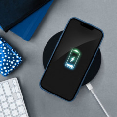 XIAOMI Redmi Note 14 5G Coque Silicone Élégant  Bleu