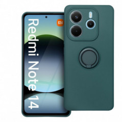 XIAOMI Redmi Note 14 5G Coque Silicone ring Vert