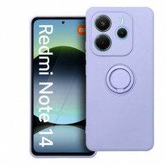 XIAOMI Redmi Note 14 5G Coque Silicone ring Violet (Violet)