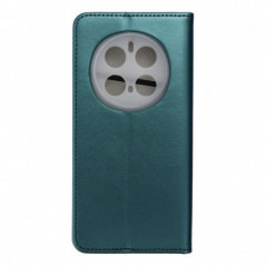 Honor Magic7 Pro Portefeuilles Smart Magneto book Vert foncé