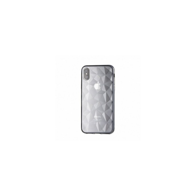 Prism flexible sur le Apple iPhone 11 Pro FORCELL Couverture de silicone Transparent