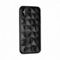 Prism flexible sur le Apple iPhone 11 Pro Max FORCELL Couverture de silicone Noir