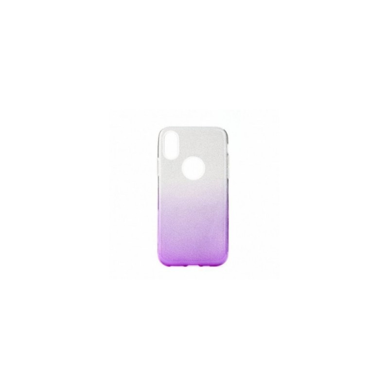 SHINING sur le Samsung Galaxy A51 FORCELL Housse en TPU Violet