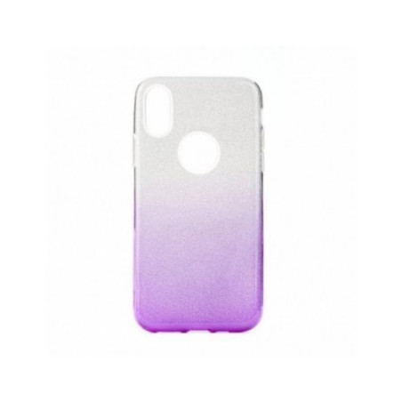 SHINING sur le Samsung Galaxy A51 FORCELL Housse en TPU Violet