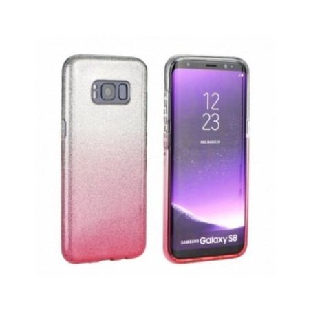 SHINING sur le Samsung Galaxy A51 FORCELL Housse en TPU Violet