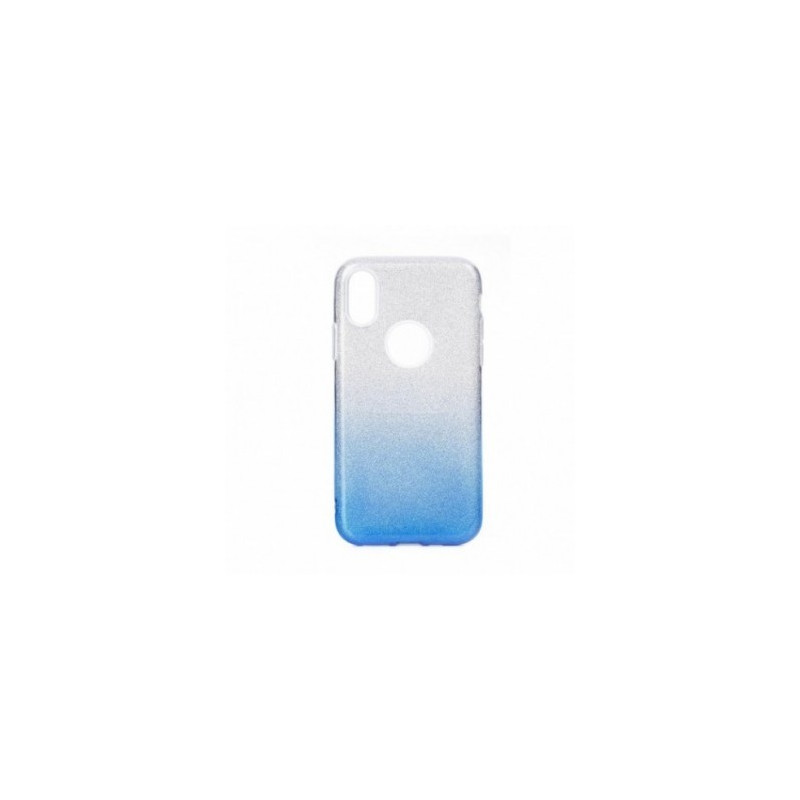 SHINING sur le Samsung Galaxy A51 FORCELL Housse en TPU Bleu