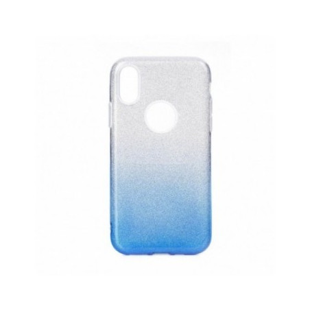SHINING sur le Samsung Galaxy A51 FORCELL Housse en TPU Bleu