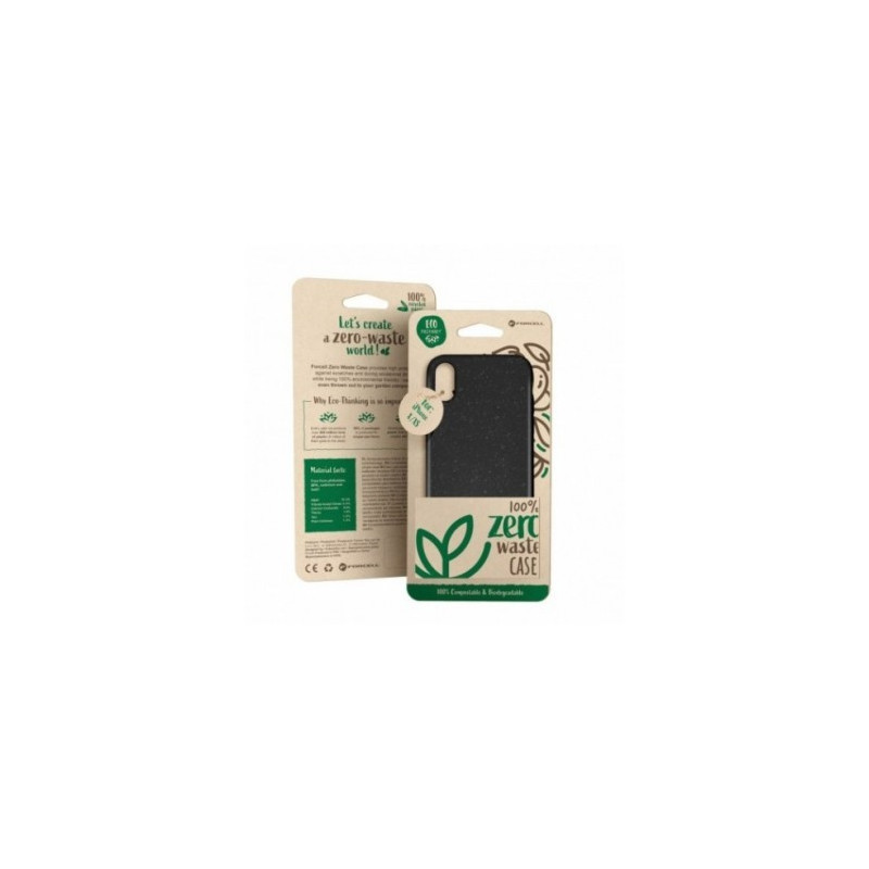 BIO sur le Apple iPhone 11 FORCELL Coques biodégradables Noir