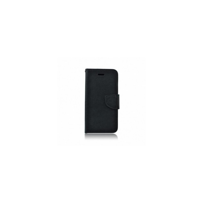 Fancy Book sur le Apple iPhone X Étui portefeuille Noir