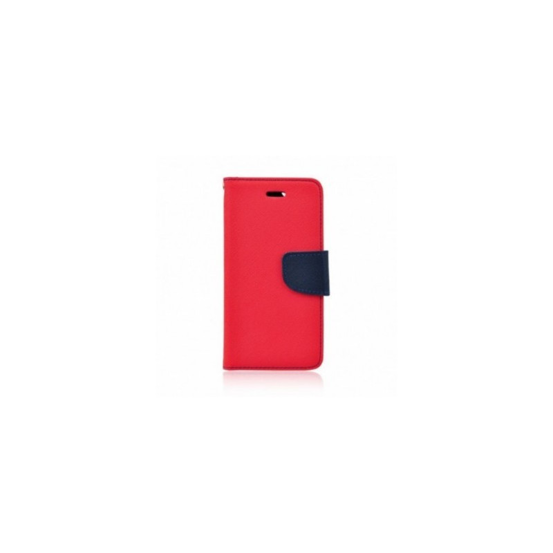 Fancy Book sur le Apple iPhone X Étui portefeuille Rouge