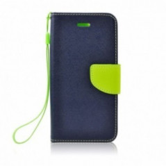 Fancy Book sur le Apple iPhone 11 Étui portefeuille Bleu