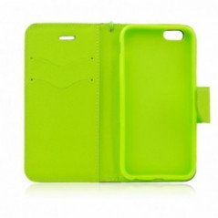 Fancy Book sur le Apple iPhone 11 Étui portefeuille Bleu