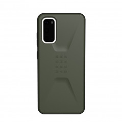 Civilian, olive drab sur le Samsung Galaxy S20 UAG Urban Armor Gear Couverture durcie Vert