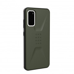 Civilian, olive drab sur le Samsung Galaxy S20 UAG Urban Armor Gear Couverture durcie Vert