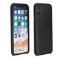 Forcell Silicone sur le Apple iPhone 11 Pro Max FORCELL Coque en silicone Noir