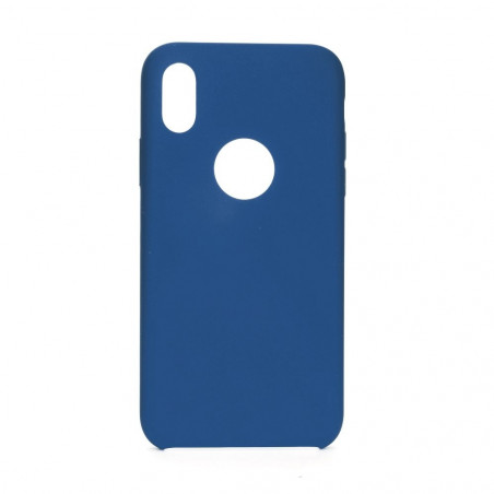 Forcell Silicone sur le Apple iPhone 11 Pro FORCELL Coque en silicone Bleu