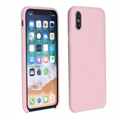 Forcell Silicone sur le Apple iPhone 11 Pro FORCELL Coque en silicone Rose