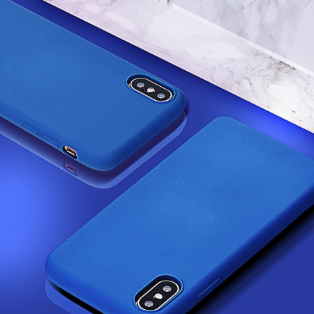 Silicone Lite sur le Apple iPhone 11 Pro FORCELL Coque en silicone Bleu