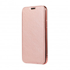 ELECTRO BOOK sur le Samsung Galaxy S20 Plus FORCELL Etui de cuir 100% naturel & TPU Or