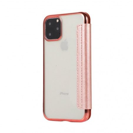 ELECTRO BOOK sur le Samsung Galaxy S20 Plus FORCELL Etui de cuir 100% naturel & TPU Or