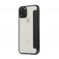 ELECTRO BOOK sur le Apple iPhone 11 Pro FORCELL Etui de cuir 100% naturel & TPU Noir