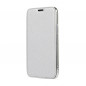 ELECTRO BOOK sur le Apple iPhone 11 Pro Max FORCELL Etui de cuir 100% naturel & TPU Argenté