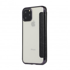 ELECTRO BOOK sur le Huawei P30 FORCELL Etui de cuir 100% naturel & TPU Noir